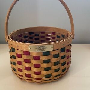 Longaberger Christmas Collection 2003 Caroling Basket